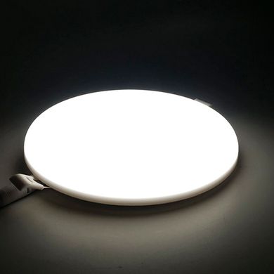 LED светильник встроенный 18W 4500К 6500К круг квадрат без рамки серия ECO