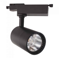 Трековый светильник LED 18W 4200K 24° IP20 черный серия ECO