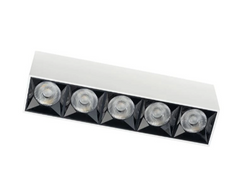 Точечный накладной LED светильник Nowodvorski 20Вт 3000К 4000К IP20 белый серия PROFESSIONAL