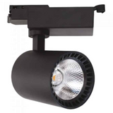 Трековый светильник LED 24W 4200K 24° IP20 черный серия ECO, фото