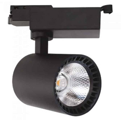 Трековый светильник LED 24W 4200K 24° IP20 черный серия ECO