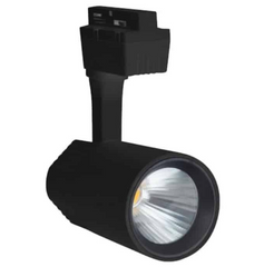Трековый светильник LED 20W 4200K 24° IP20 черный серия ECO