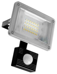 Світлодіодний прожектор LED 20W 6500К з датчиком руху серія ECO