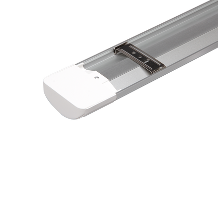 Линейный LED светильник 20Вт 600 мм 4000K с выключателем алюминиевый серия Standart
