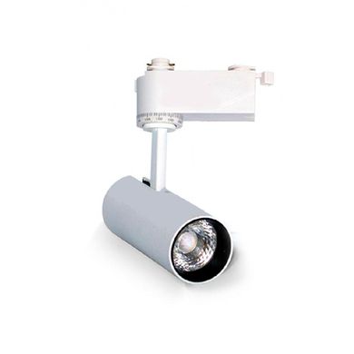 Трековый светильник LED 20W 4000-4500K 24° белый серия Standart