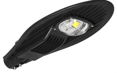 Уличный консольный LED светильник 50Вт с линзой 6500K COB серия Standart