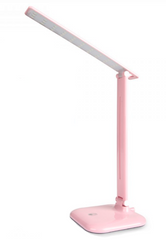 Настільний LED світильник 9Вт 4000К 350х150х150мм серія STANDART рожевий