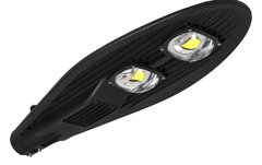 Уличный консольный LED светильник 100Вт с линзой 6500K COB серия Standart