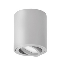 Карданный накладной светильник под лампу 1xGU10 Ø80х90мм серия ECO