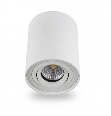 Карданний накладний світильник під лампу 1xGU10 Ø96х125мм серія ECO