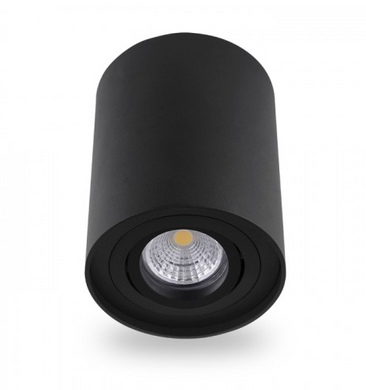 Карданный накладной светильник под лампу 1xGU10 Ø96х125мм серия ECO
