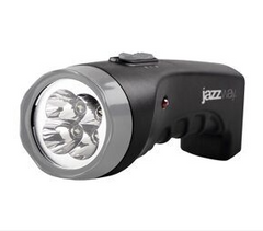 Ручной аккумуляторный LED фонарик с 4 яркими светодиодами и зарядным устройством серия ECO