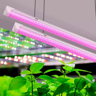 Фито светильник Т8 900 мм 12W IP20 для растений серия ECO
