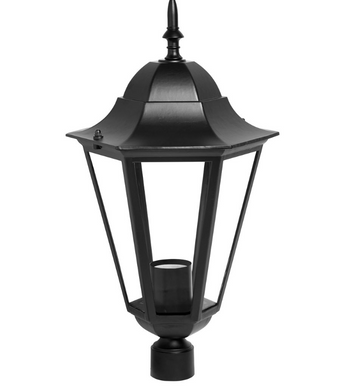 Садово-парковий світильник для ламп 1xE27 280х230х230мм серія Standart