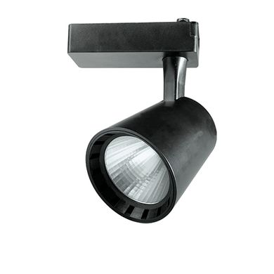 Трековый светильник LED 30W 4000K 24° IP40 черный белый серия ECO