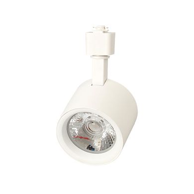 Трековый светильник LED 10W 4000K 24° IP40 черный белый серия ECO