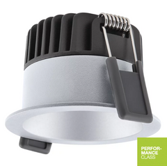 Точечный врезной LED светильник LEDVANCE 8W 3000K 36° IP44/20 серия PROFESSIONAL серый