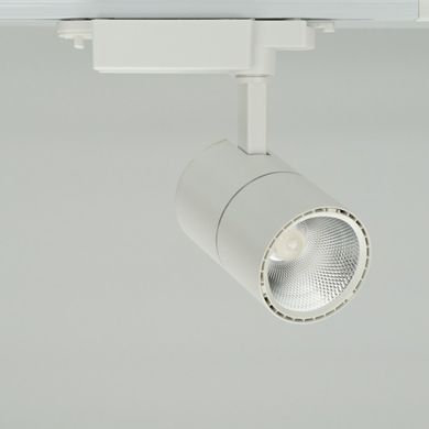 Трековый светильник LED 30W 4000K 35° белый серия Standart